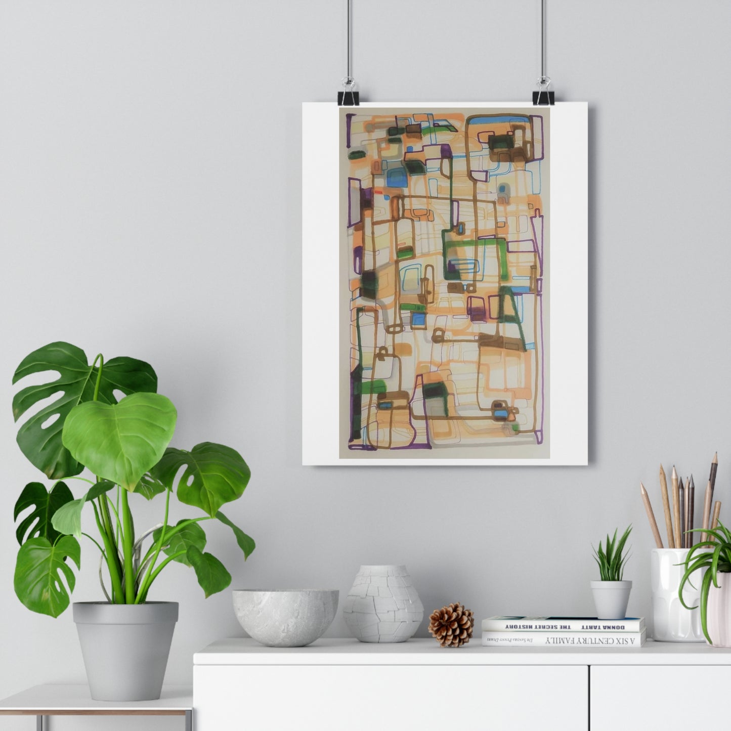 "Retro”- Giclée Art Print by artist David Hilborn