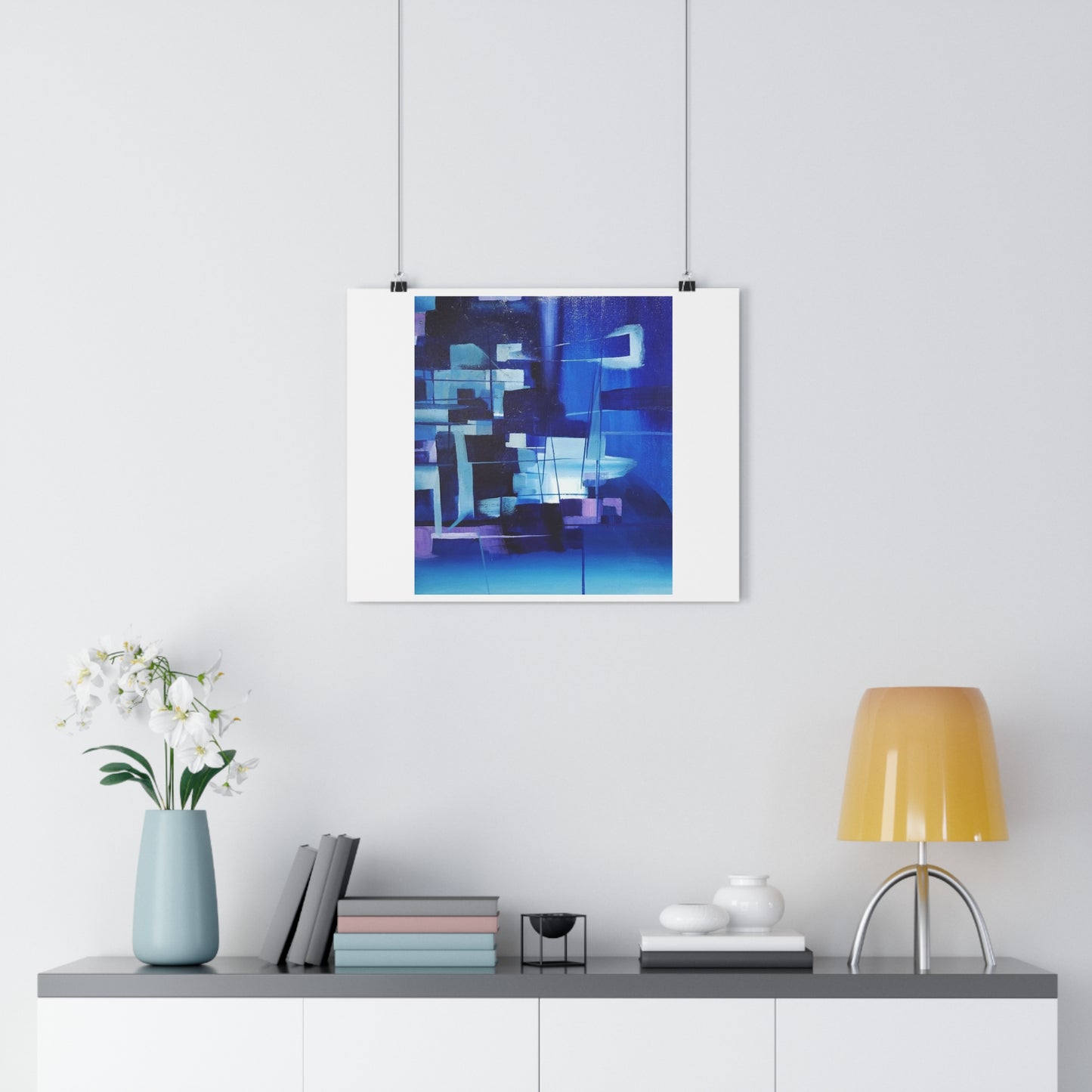 "Cobalt”- Giclée Art Print by artist David Hilborn