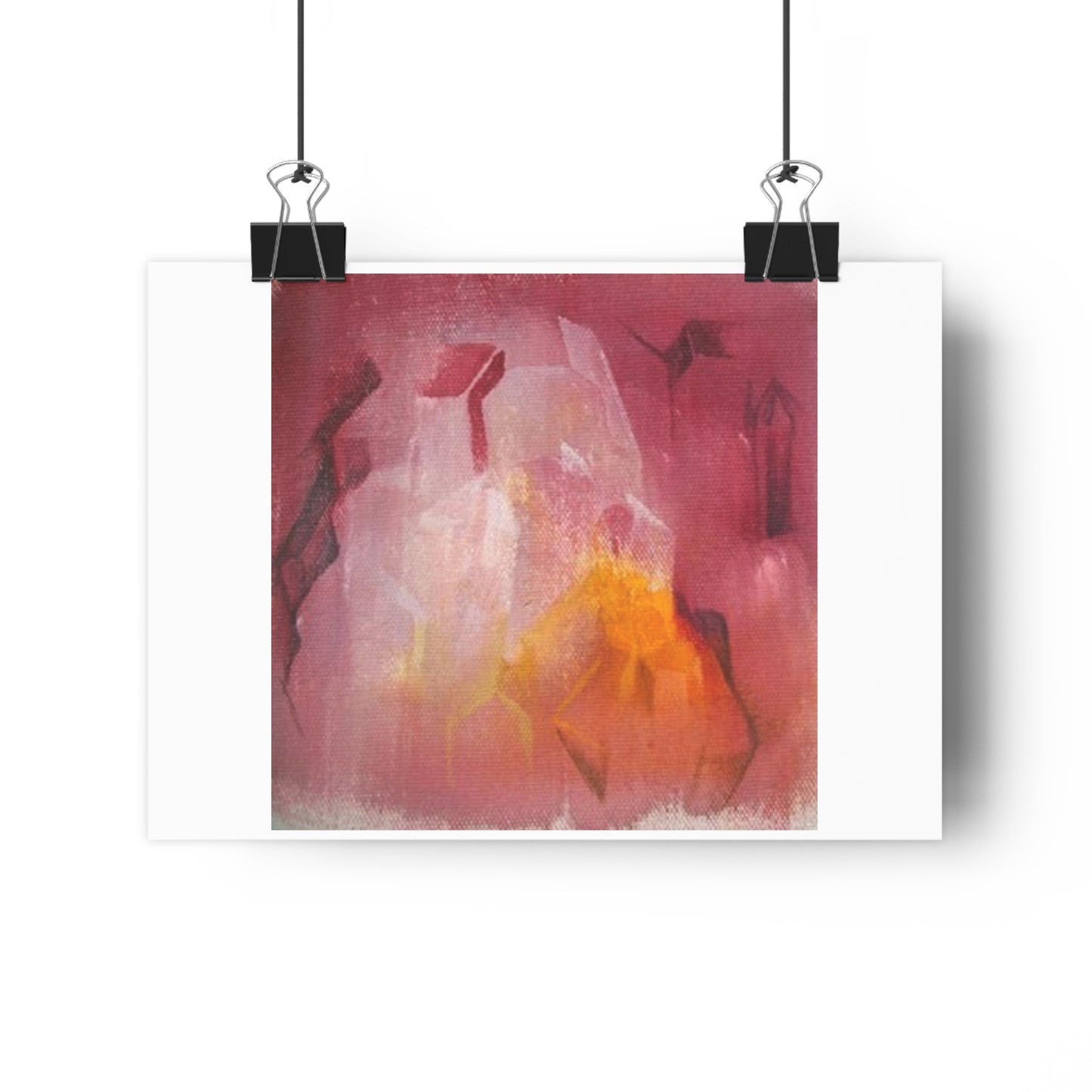 "Raspberry Citrine”- Giclée Art Print by artist David Hilborn