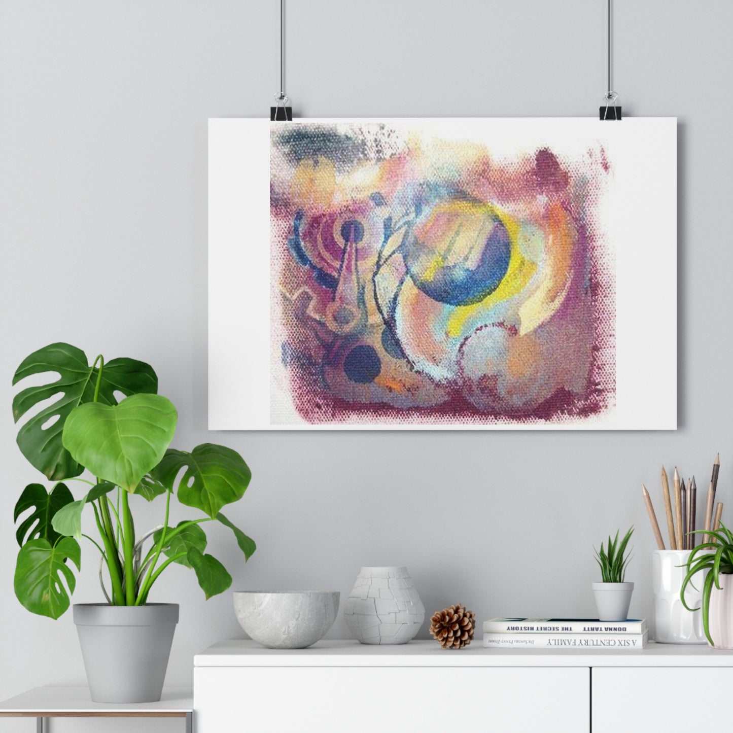 "Button Loop”- Giclée Art Print by artist David Hilborn