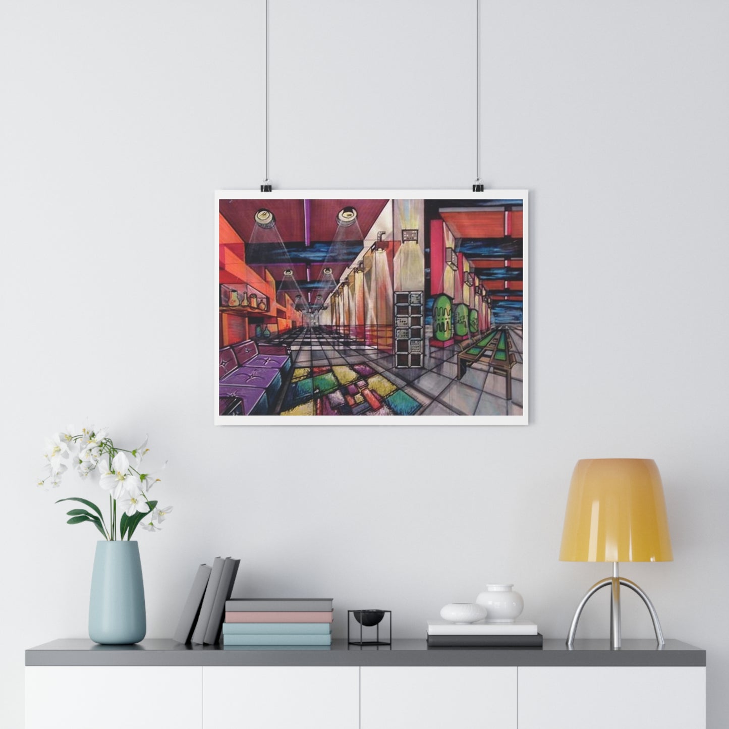 "Impossible Spaces”- Giclée Art Print by artist David Hilborn