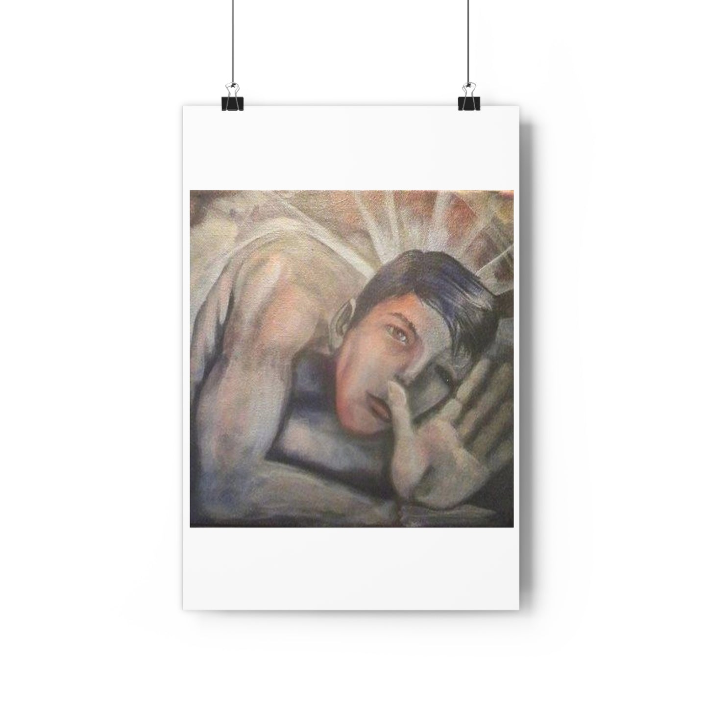 "Trapped”- Giclée Art Print by artist David Hilborn