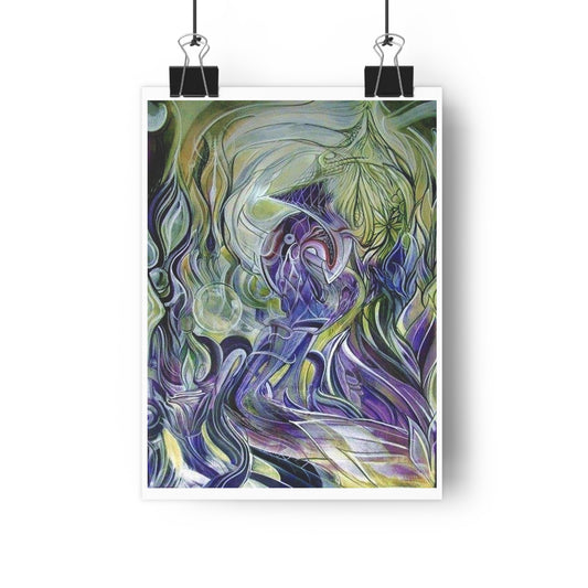 "Purp”- Giclée Art Print by artist David Hilborn