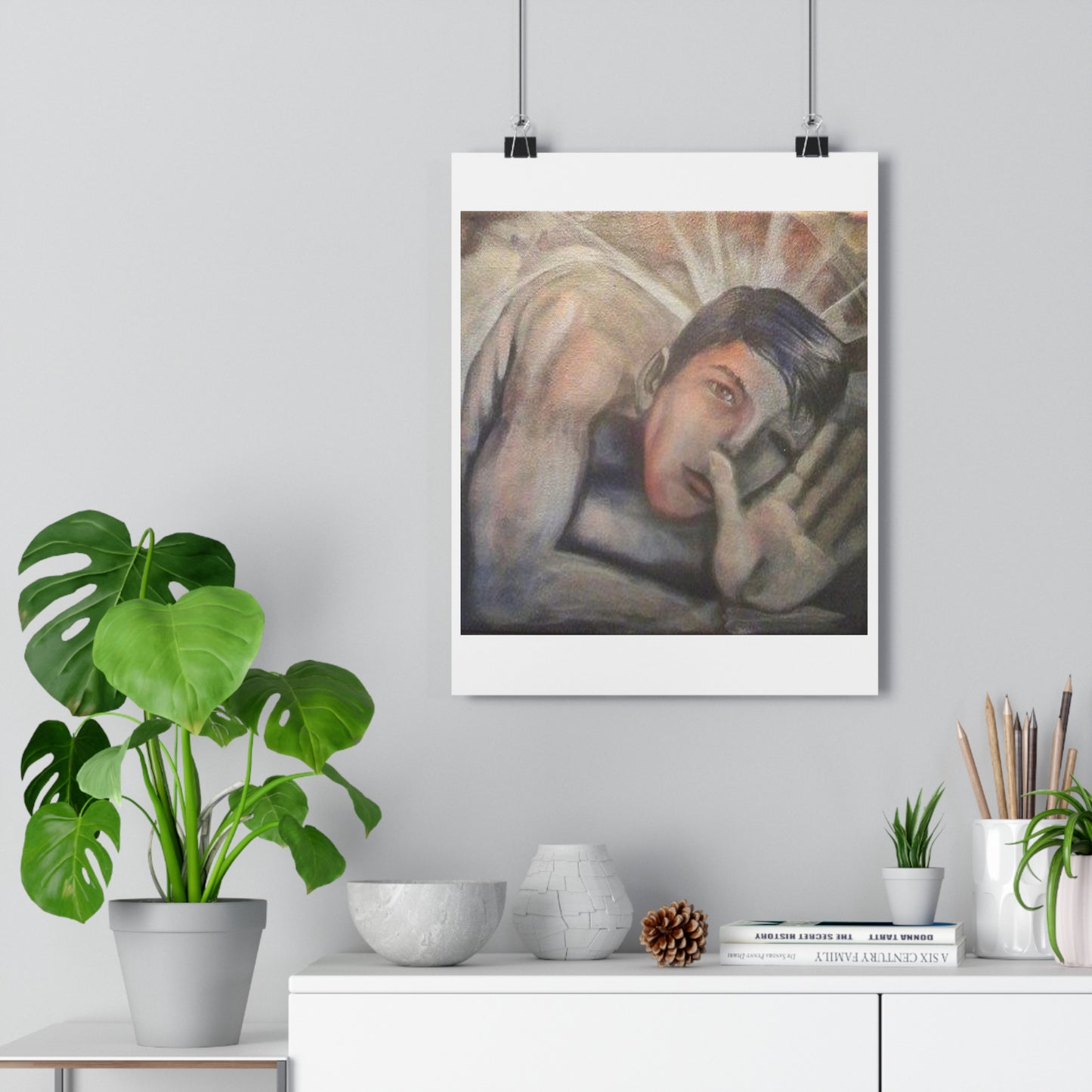 "Trapped”- Giclée Art Print by artist David Hilborn