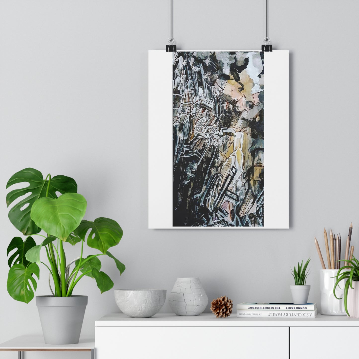 "Archeologist Rubble”- Giclée Art Print by artist David Hilborn