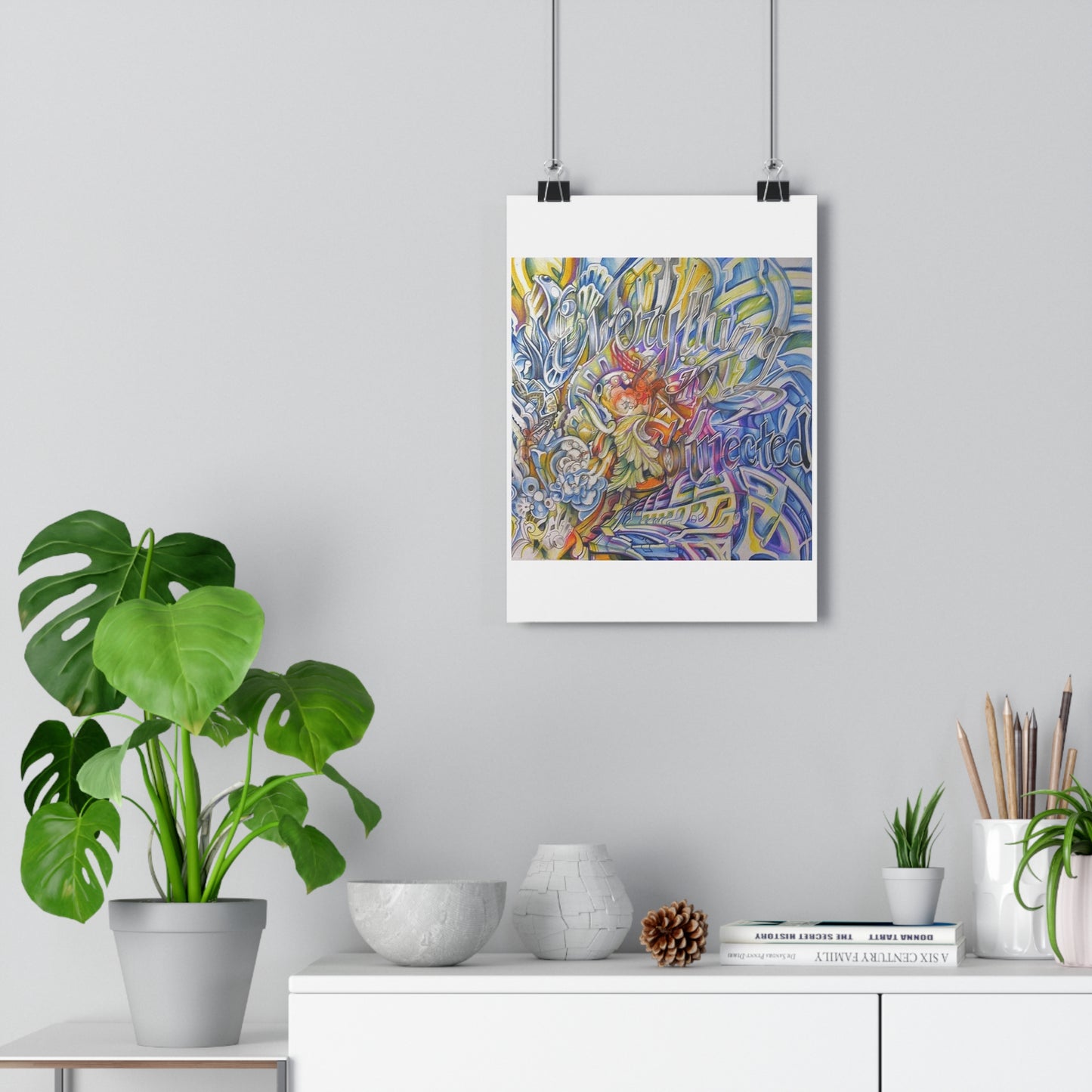 "Everything is Connected”- Giclée Art Print by artist David Hilborn