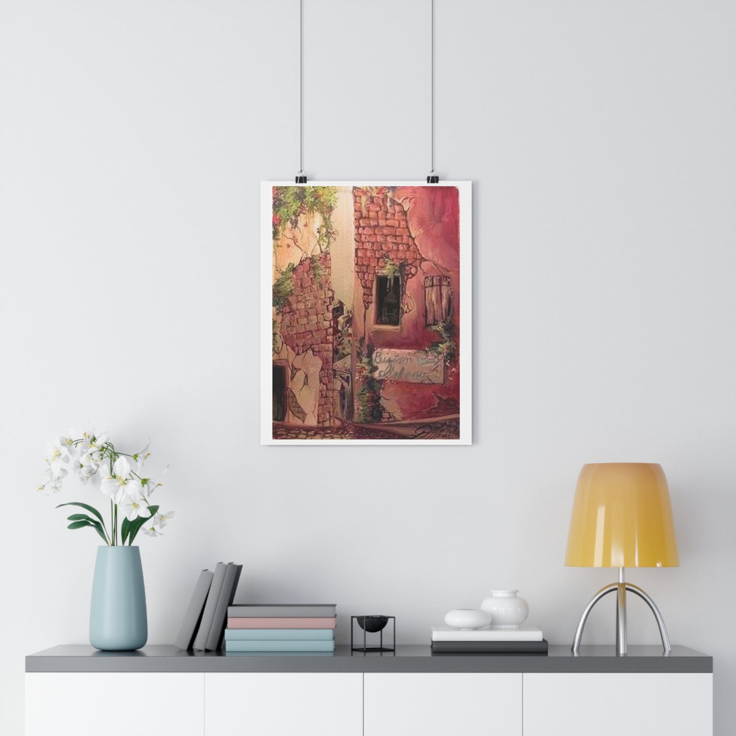 "Bistro”- Giclée Art Print by artist David Hilborn