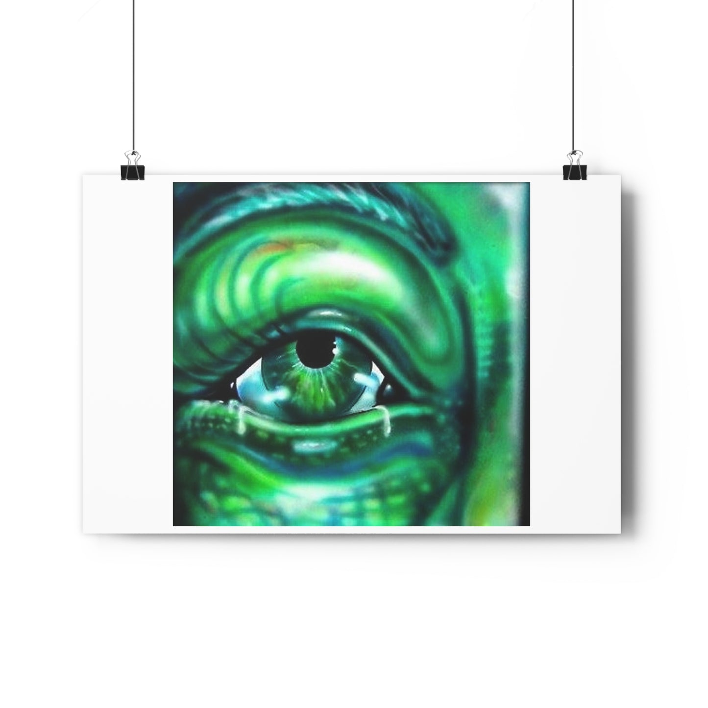 “Creature”- Giclée Art Print by artist David Hilborn