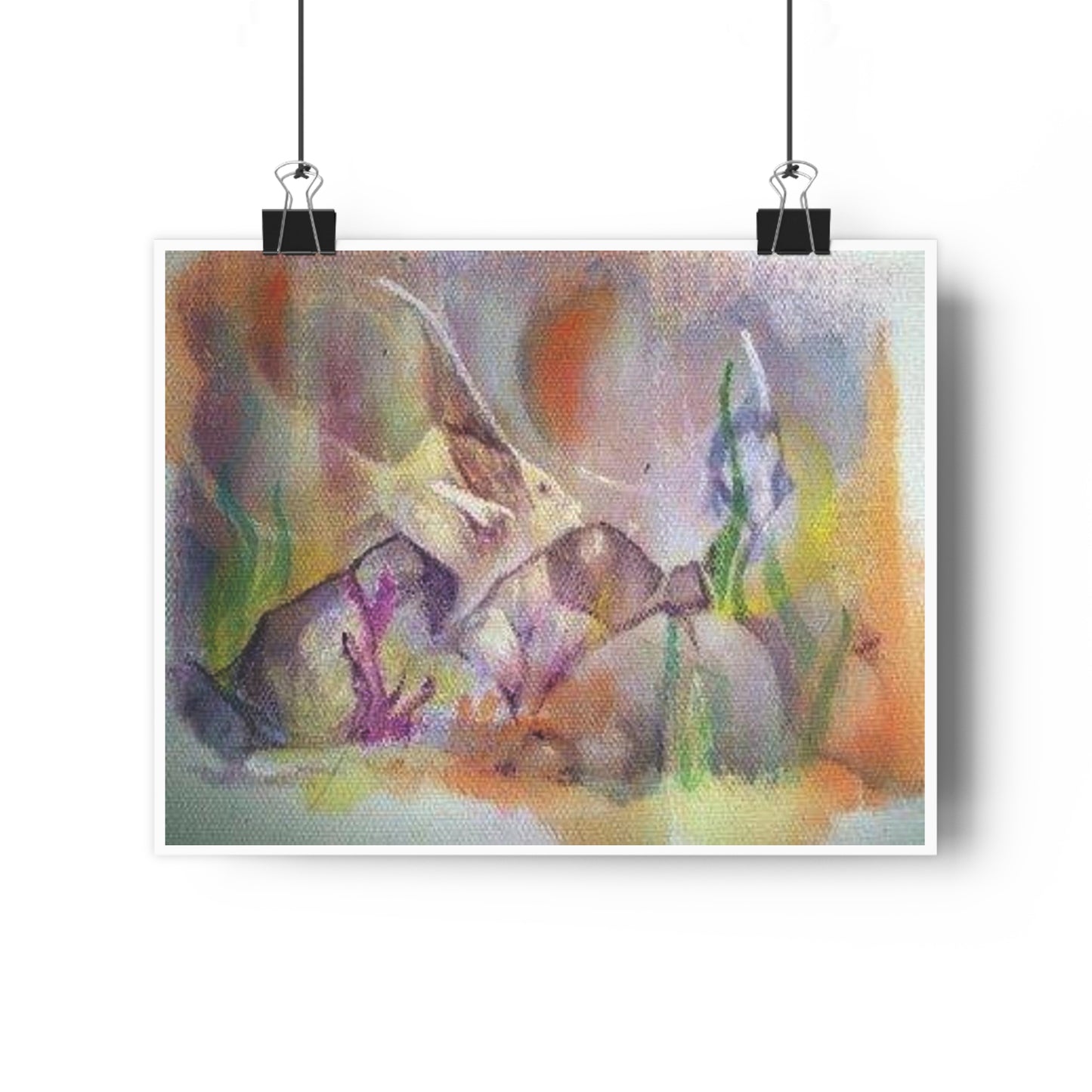 "Angelic”- Giclée Art Print by artist David Hilborn