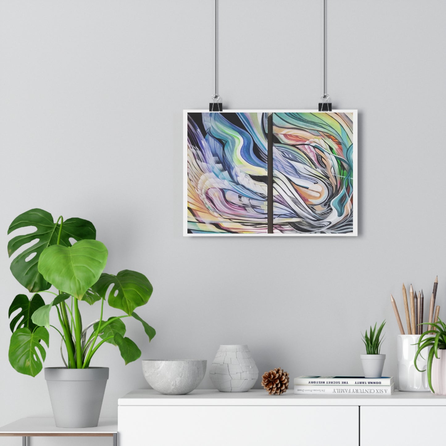 "Flow”- Giclée Art Print by artist David Hilborn