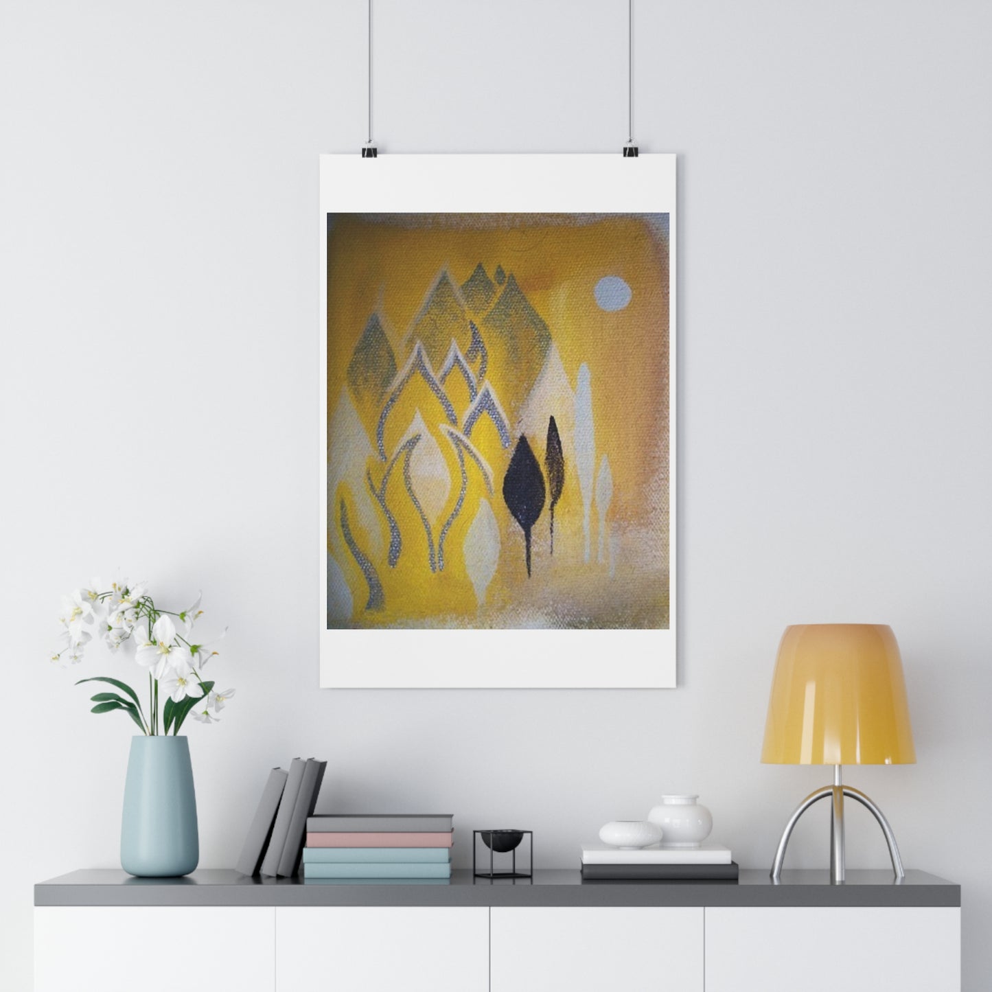 "Simplified Landscape”- Giclée Art Print by artist David Hilborn