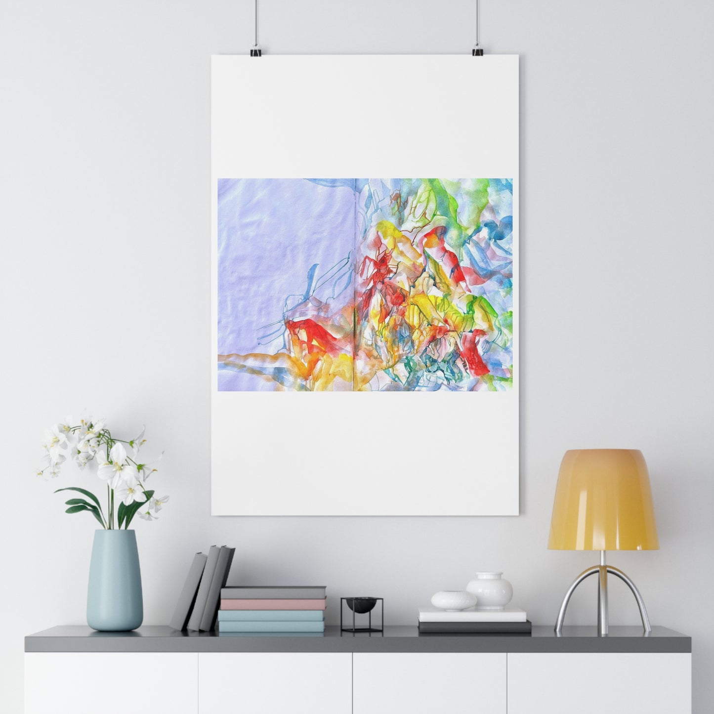 "Waterpark”- Giclée Art Print by artist David Hilborn