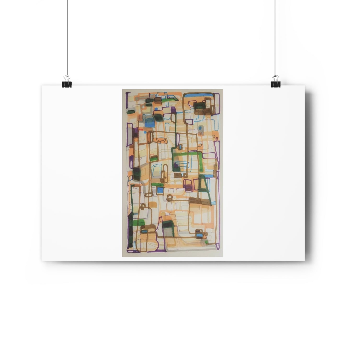 "Retro”- Giclée Art Print by artist David Hilborn