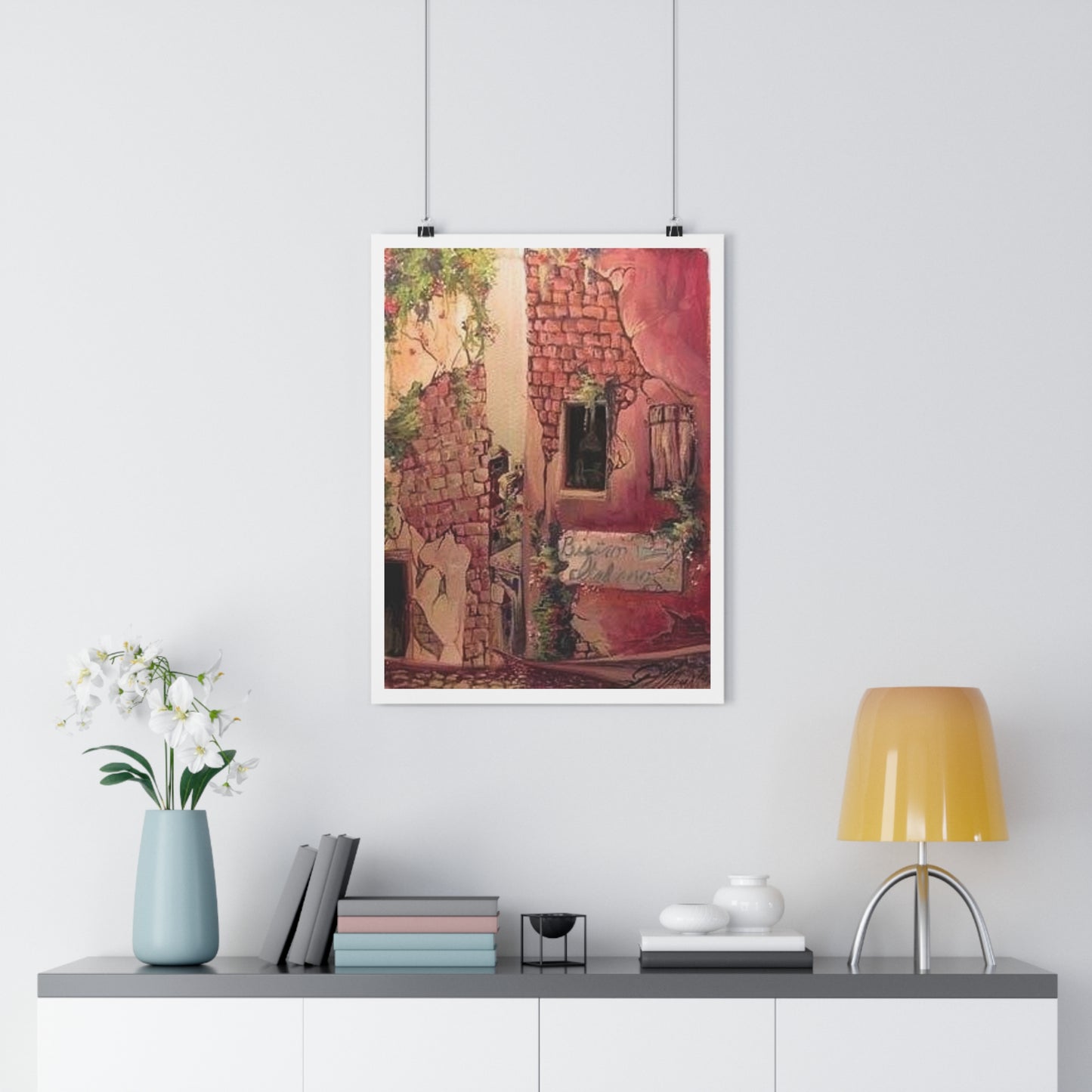 "Bistro”- Giclée Art Print by artist David Hilborn