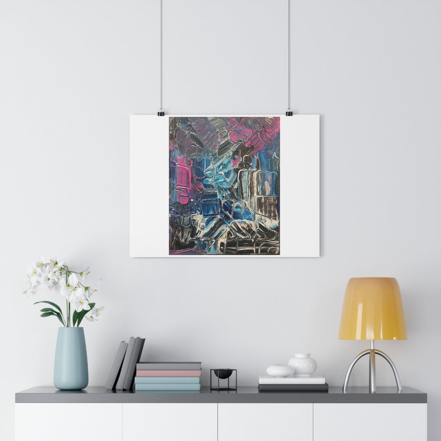 "Magenta" - Giclée Art Print by artist David Hilborn