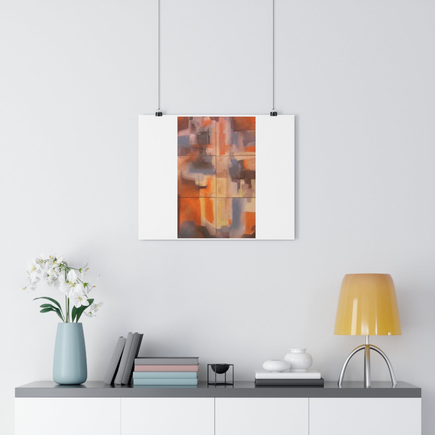 "Complimentary Contemporary”- Giclée Art Print by artist David Hilborn