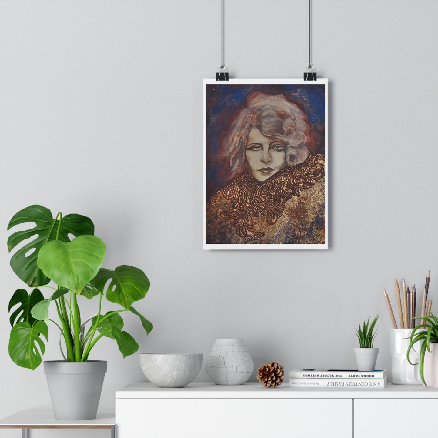 "Flora”- Giclée Art Print by artist David Hilborn