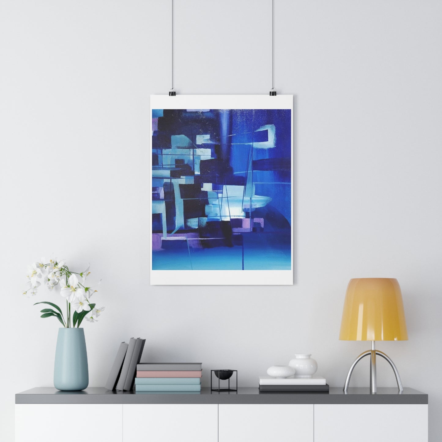 "Cobalt”- Giclée Art Print by artist David Hilborn