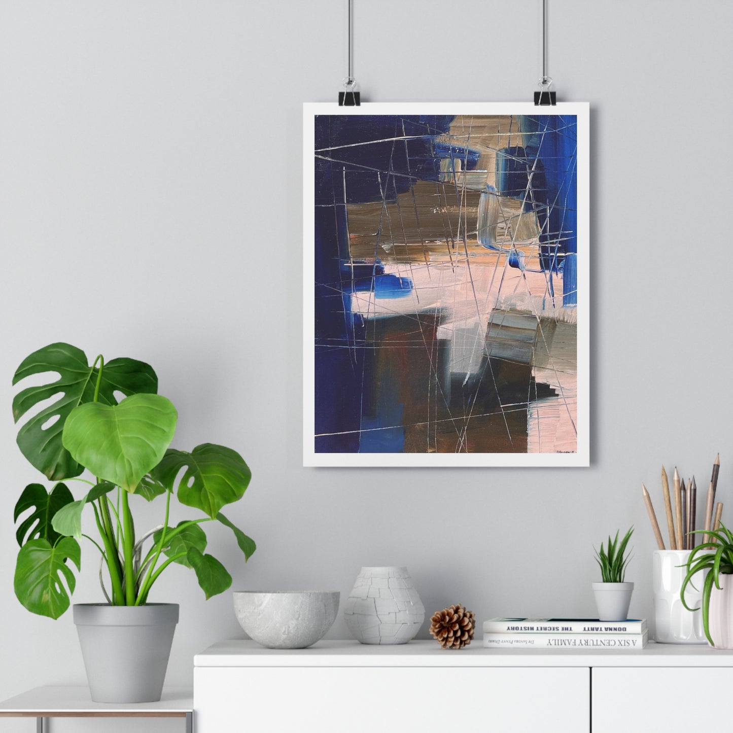 “Beach House”- Giclée Art Print by artist David Hilborn