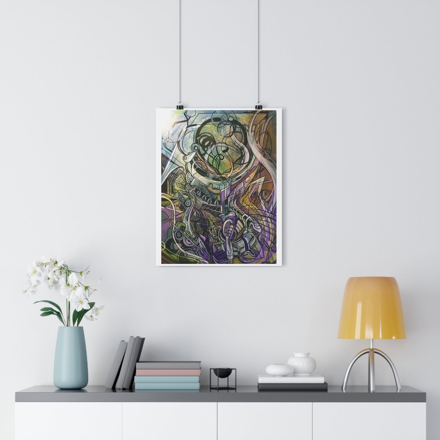 "Duocolor”- Giclée Art Print by artist David Hilborn