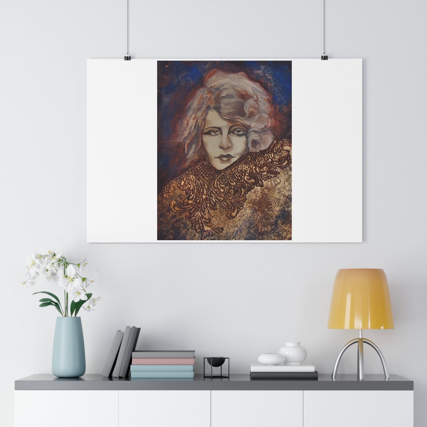 "Flora”- Giclée Art Print by artist David Hilborn