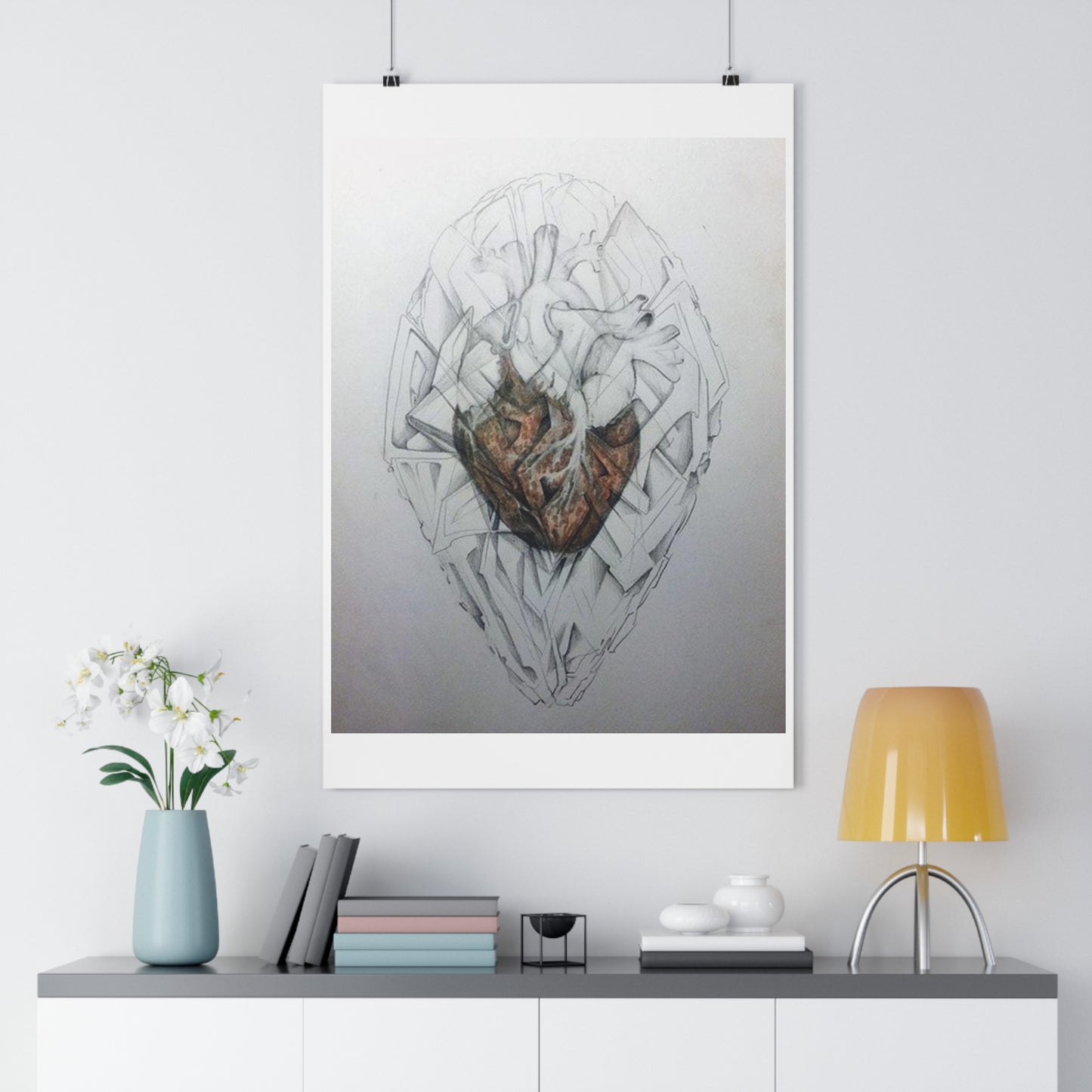 "Protected”- Giclée Art Print by artist David Hilborn