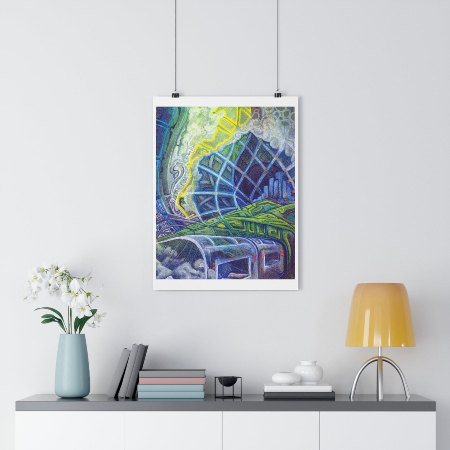 "Lucid Transport”- Giclée Art Print by artist David Hilborn