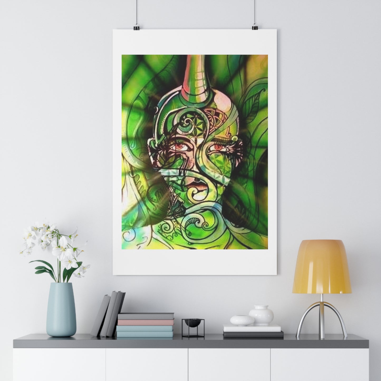 “Earthling”- Giclée Art Print by artist David Hilborn