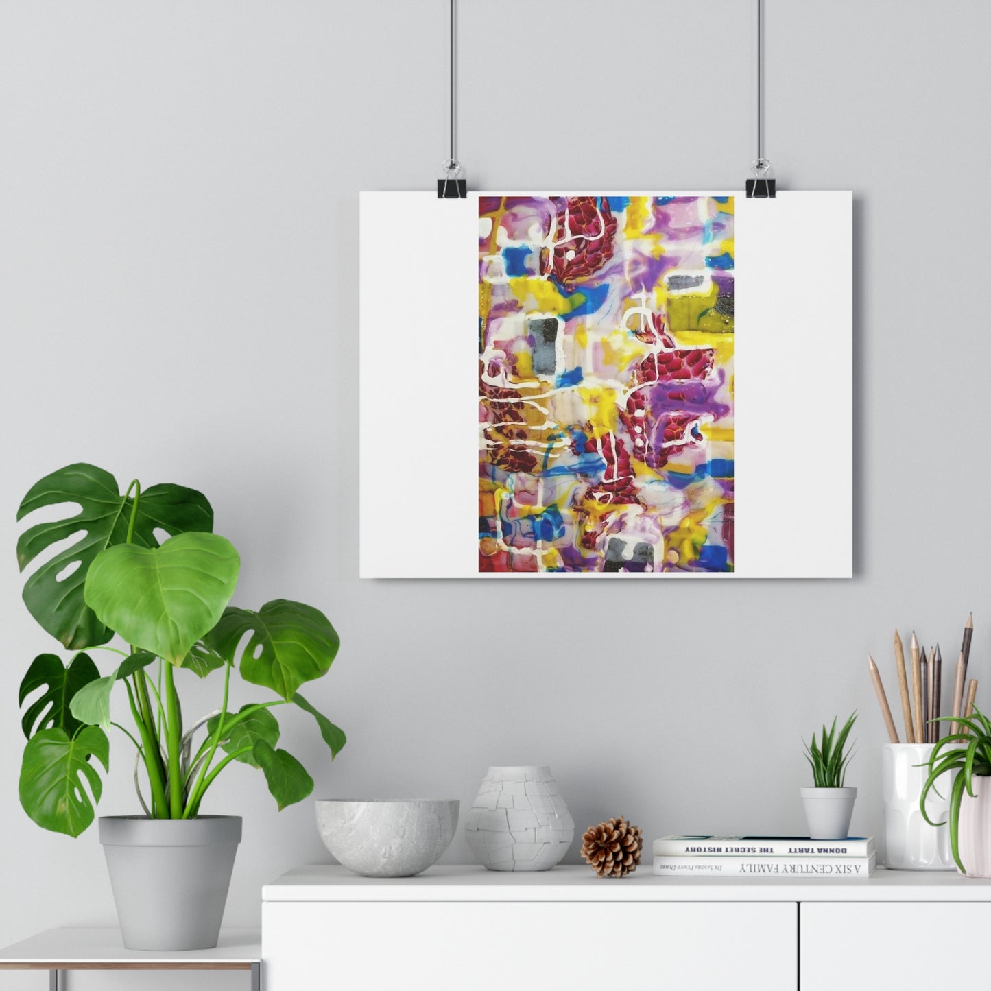 "Technicolor Razzle Dazzle”- Giclée Art Print by artist David Hilborn