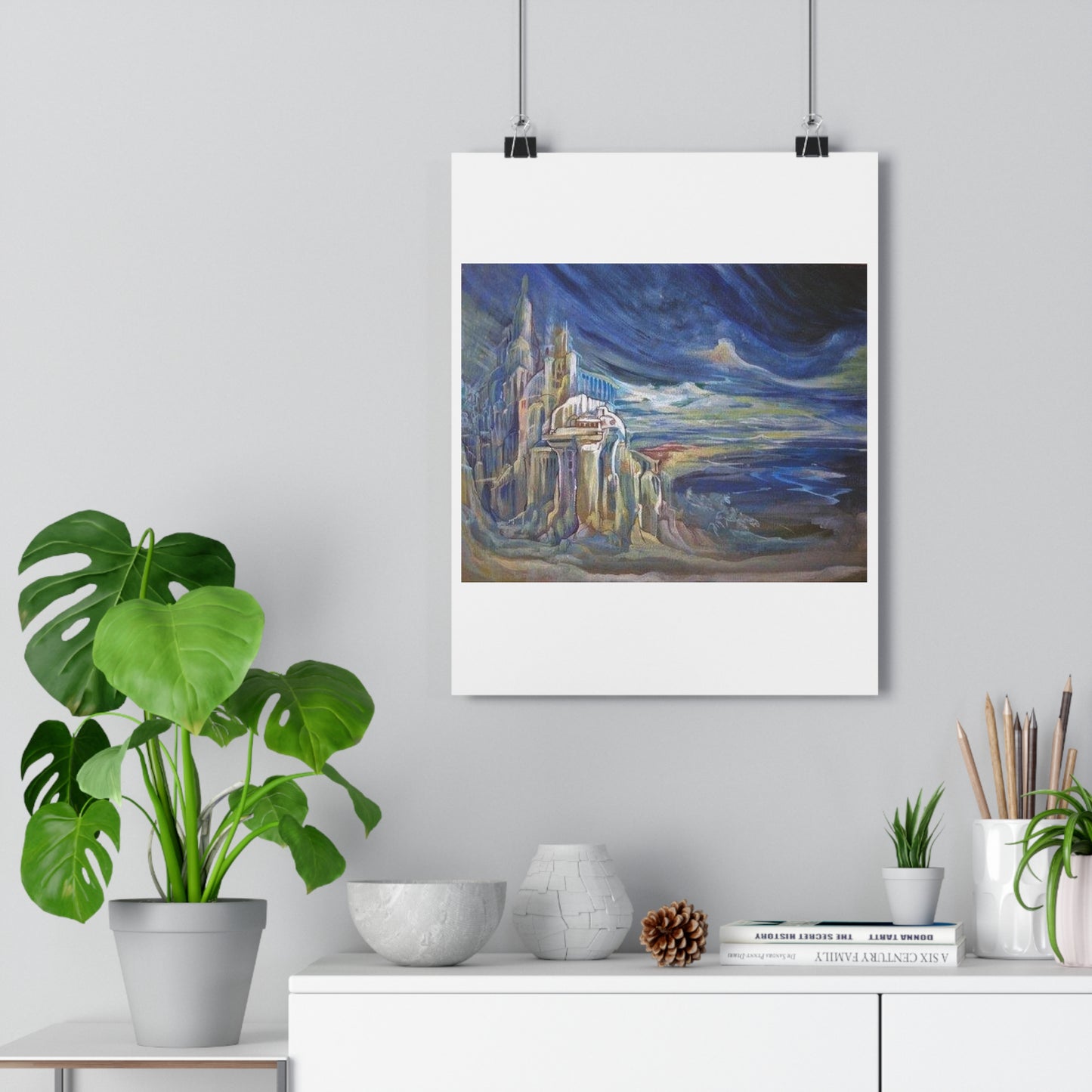 "Exploration Abyss”- Giclée Art Print by artist David Hilborn