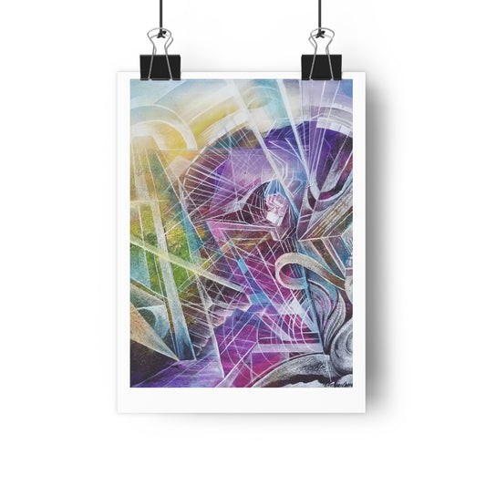 “Crystalline”- Giclée Art Print by artist David Hilborn