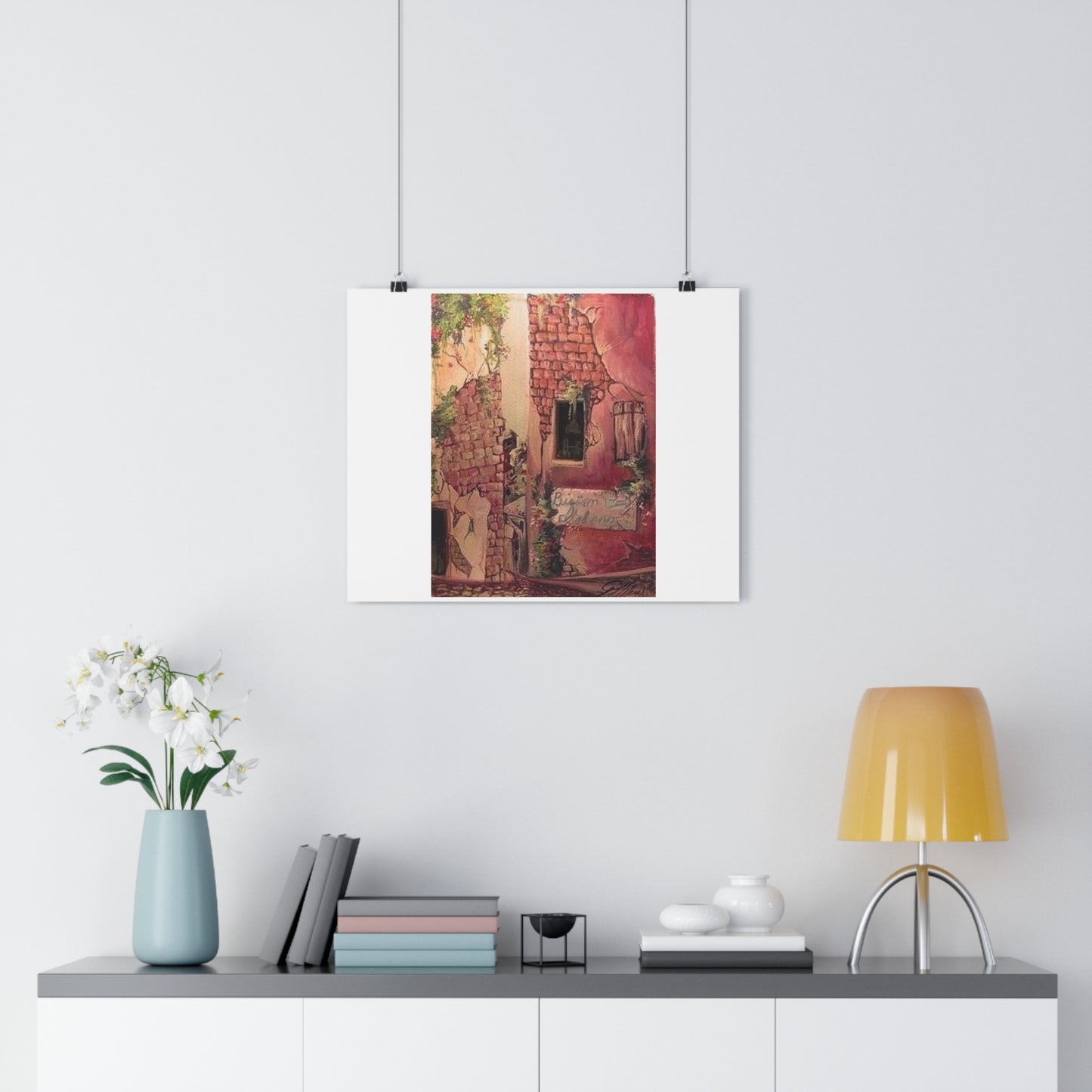 "Bistro”- Giclée Art Print by artist David Hilborn