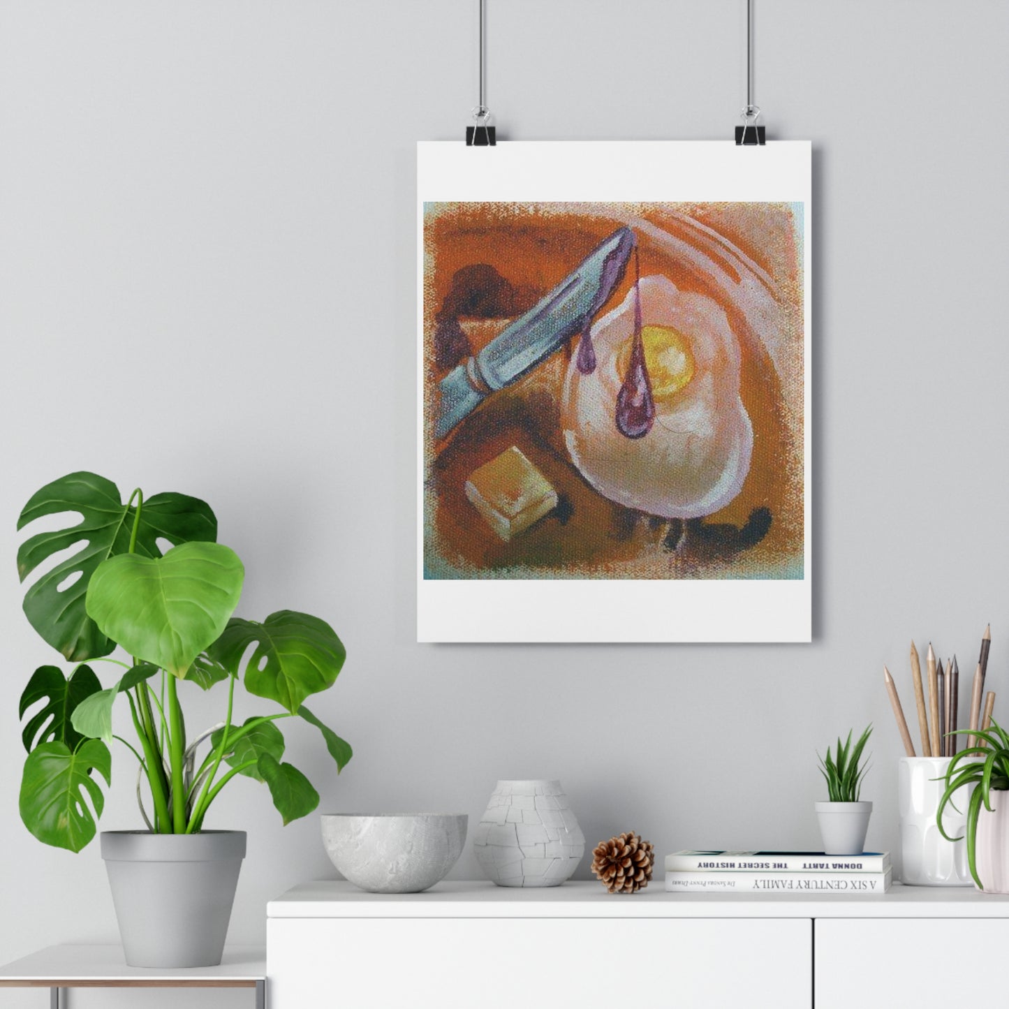 "Bitch you breakfast”- Giclée Art Print by artist David Hilborn