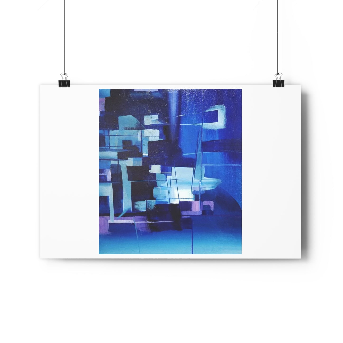 "Cobalt”- Giclée Art Print by artist David Hilborn