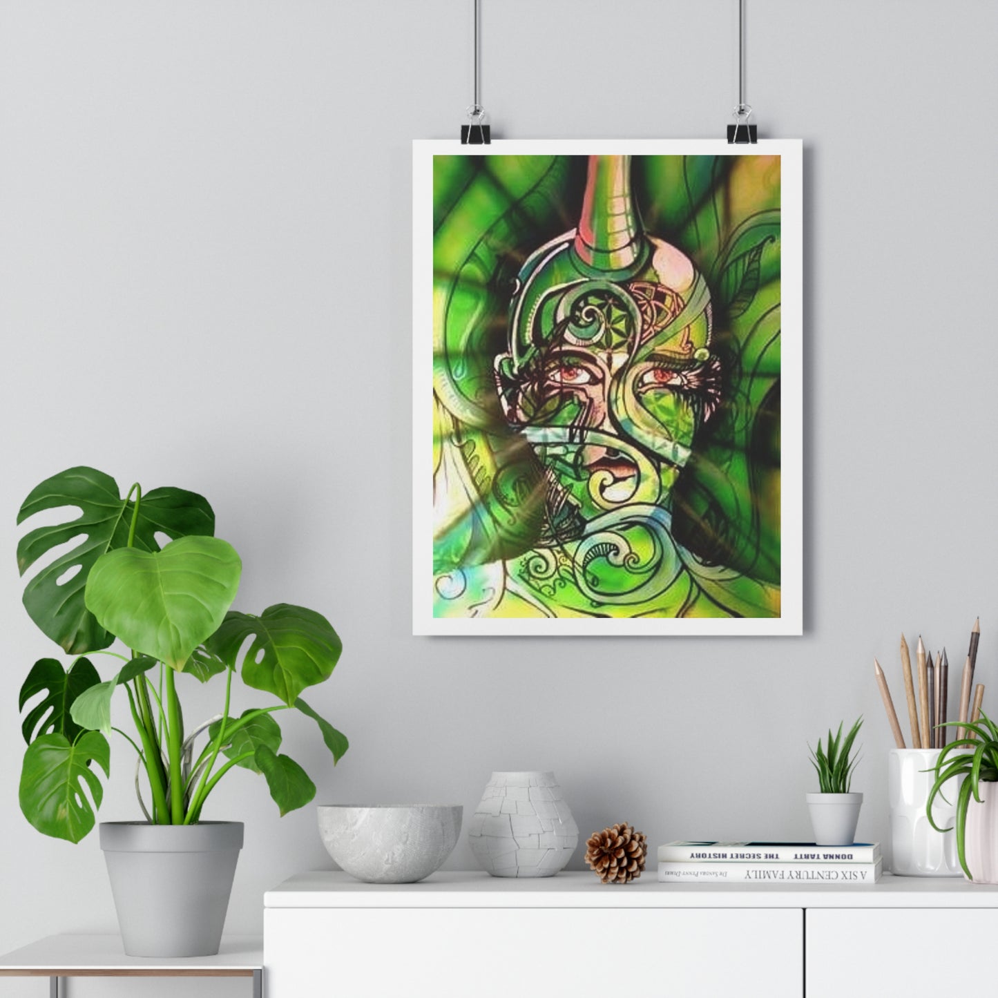 “Earthling”- Giclée Art Print by artist David Hilborn