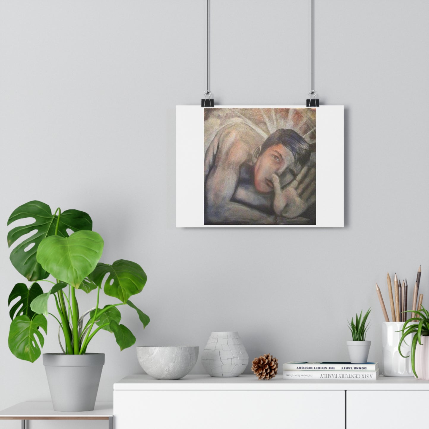 "Trapped”- Giclée Art Print by artist David Hilborn