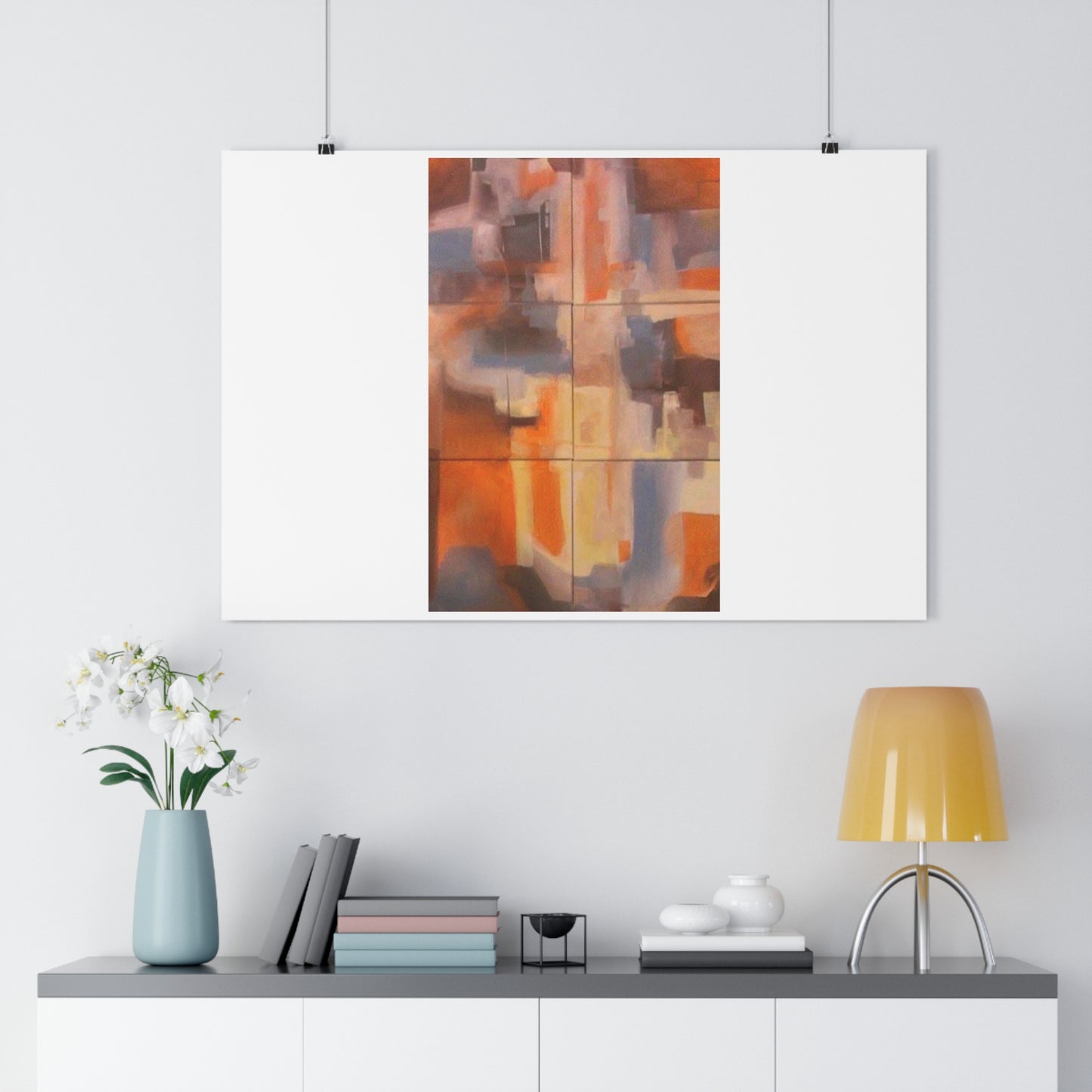 "Complimentary Contemporary”- Giclée Art Print by artist David Hilborn