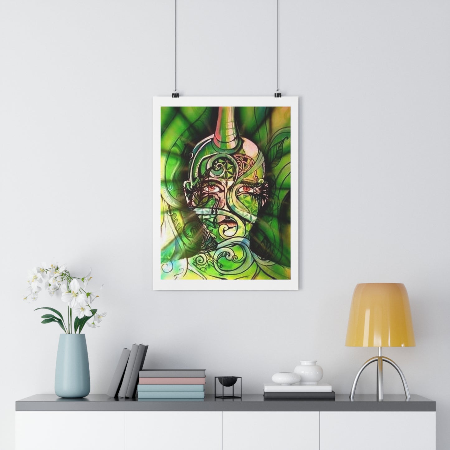 “Earthling”- Giclée Art Print by artist David Hilborn