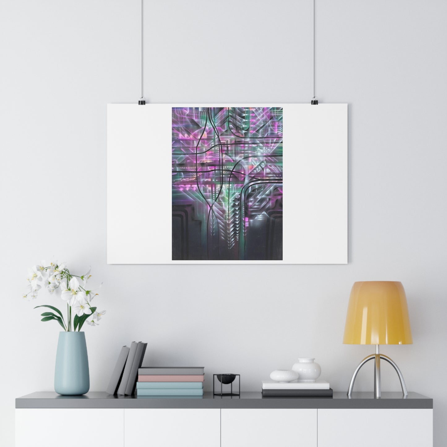 “Compute”- Giclée Art Print by artist David Hilborn