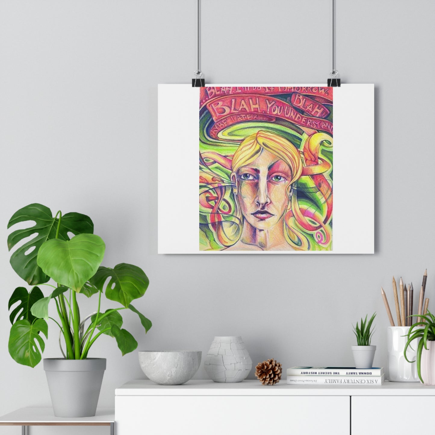 "Poet”- Giclée Art Print by artist David Hilborn