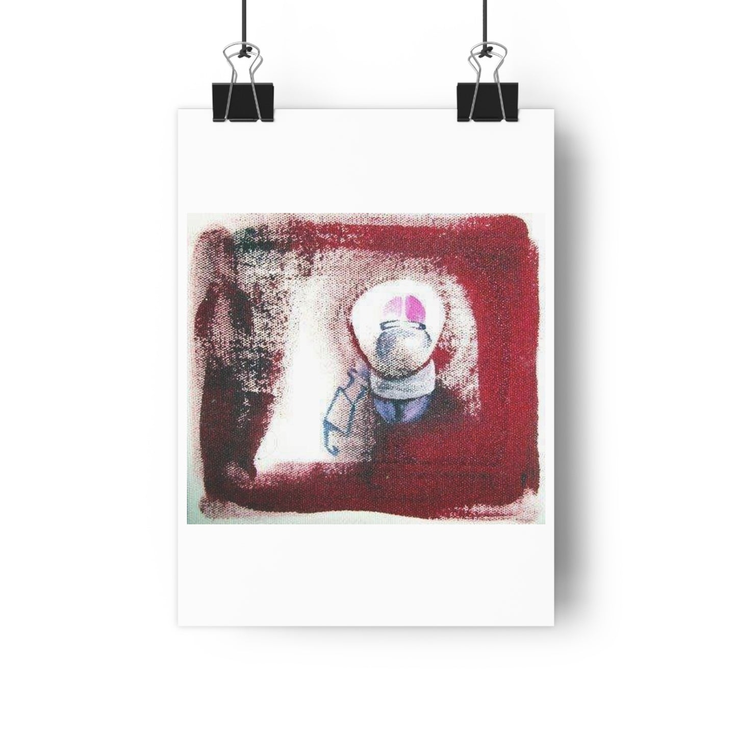 “Beep-boop”- Giclée Art Print by artist David Hilborn