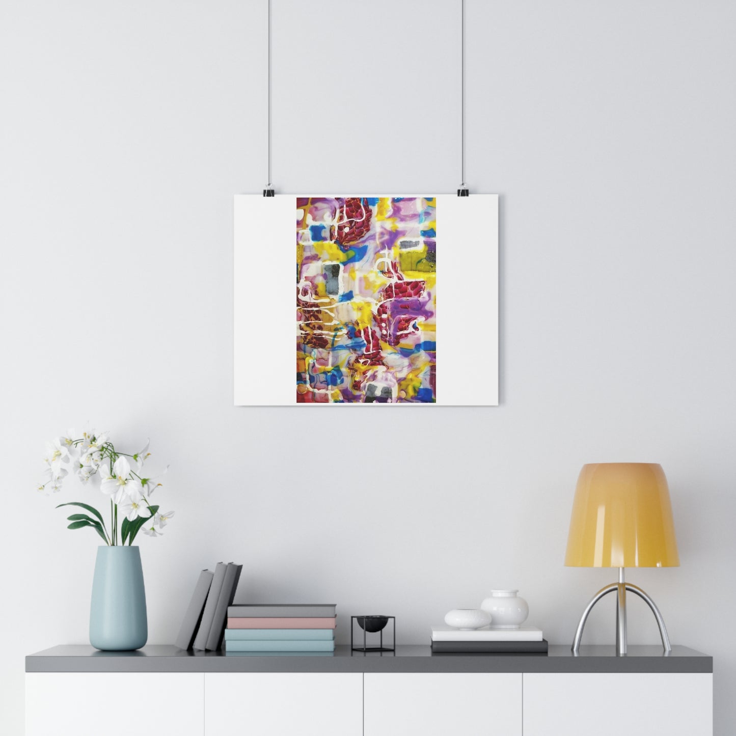 "Technicolor Razzle Dazzle”- Giclée Art Print by artist David Hilborn