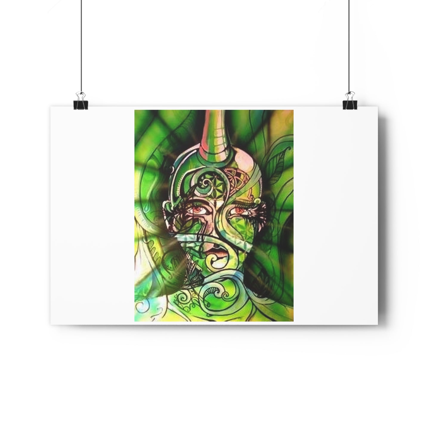 “Earthling”- Giclée Art Print by artist David Hilborn