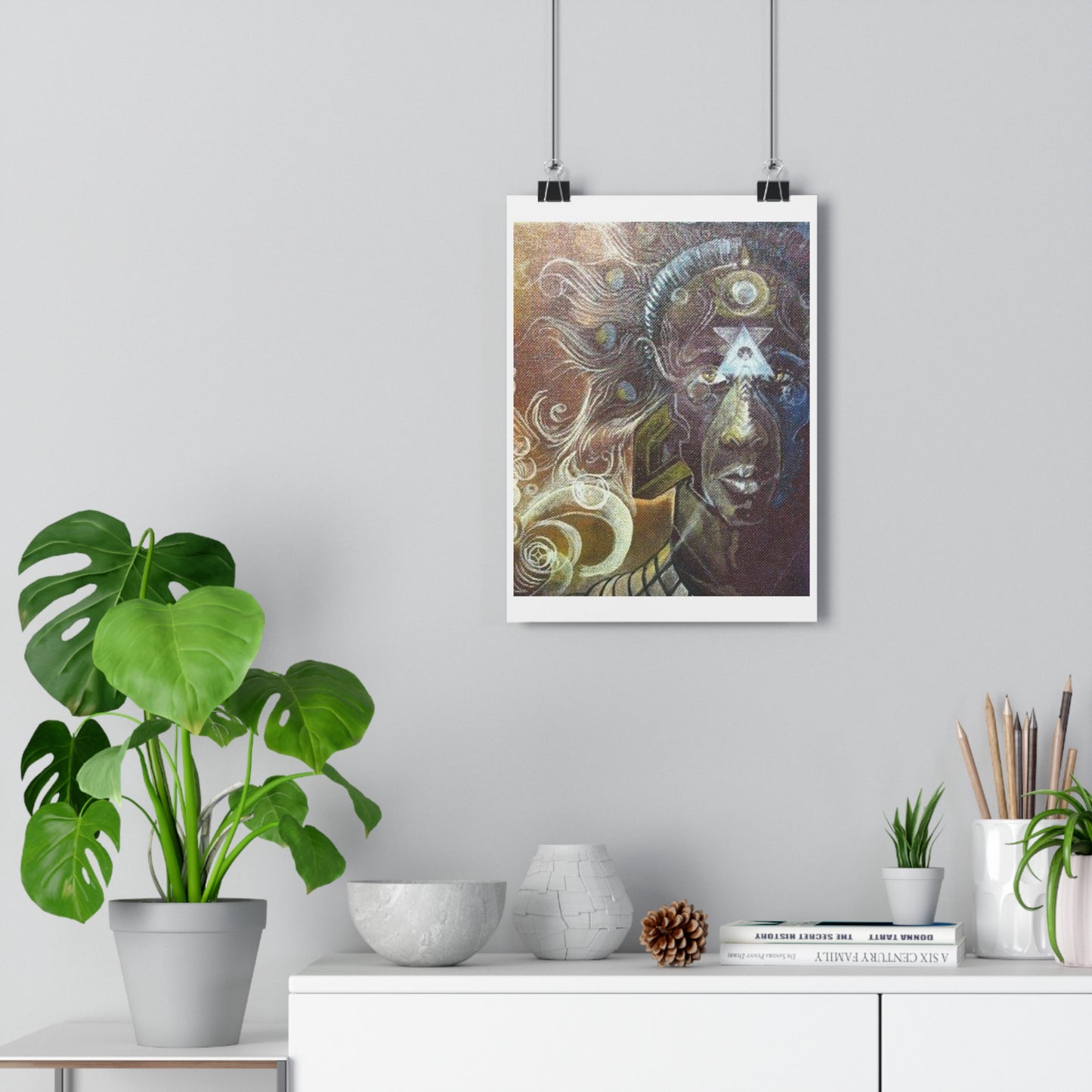 "Sha”- Giclée Art Print by artist David Hilborn