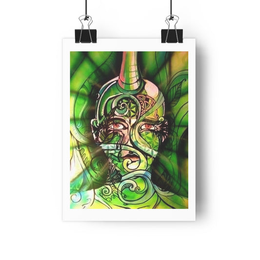 “Earthling”- Giclée Art Print by artist David Hilborn