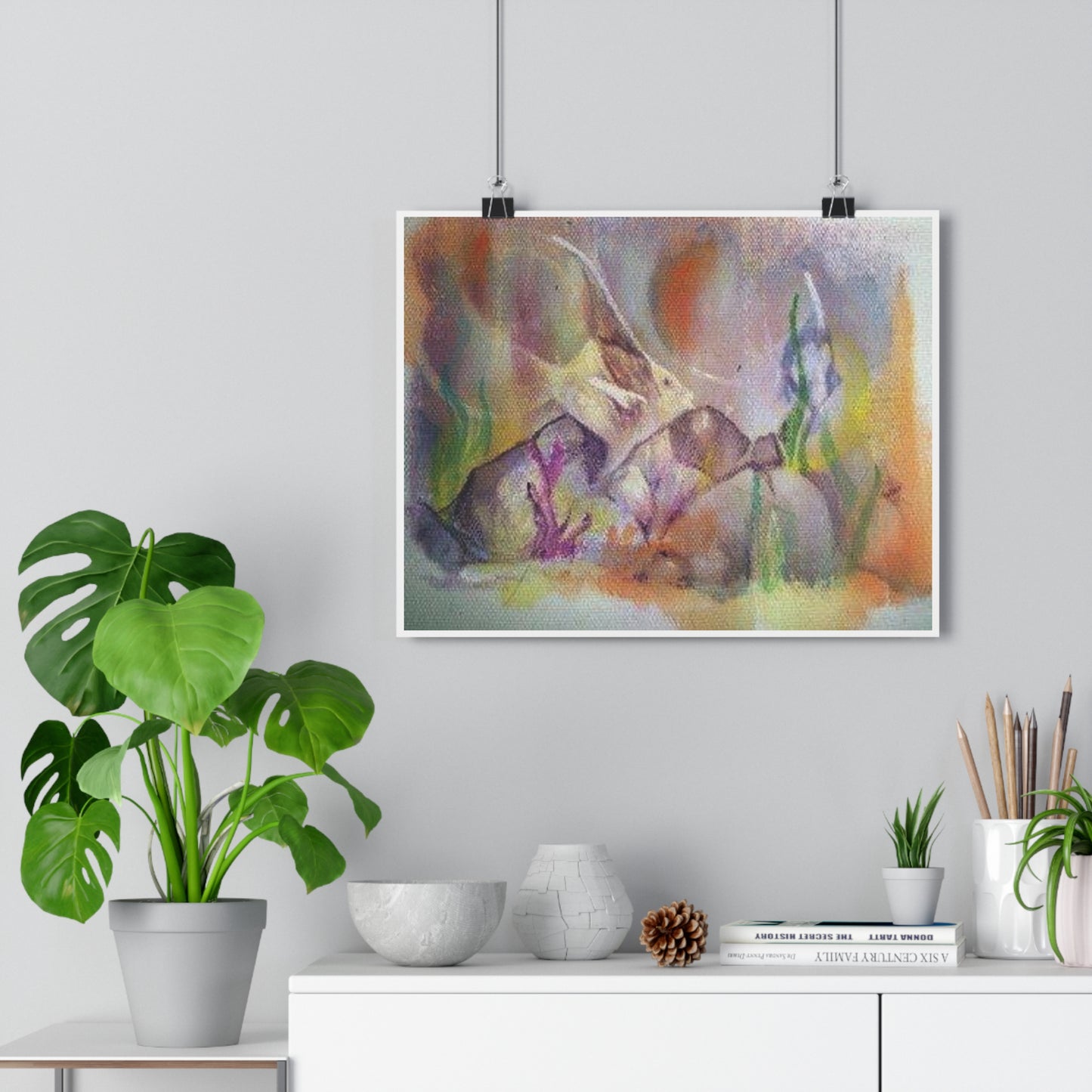 "Angelic”- Giclée Art Print by artist David Hilborn