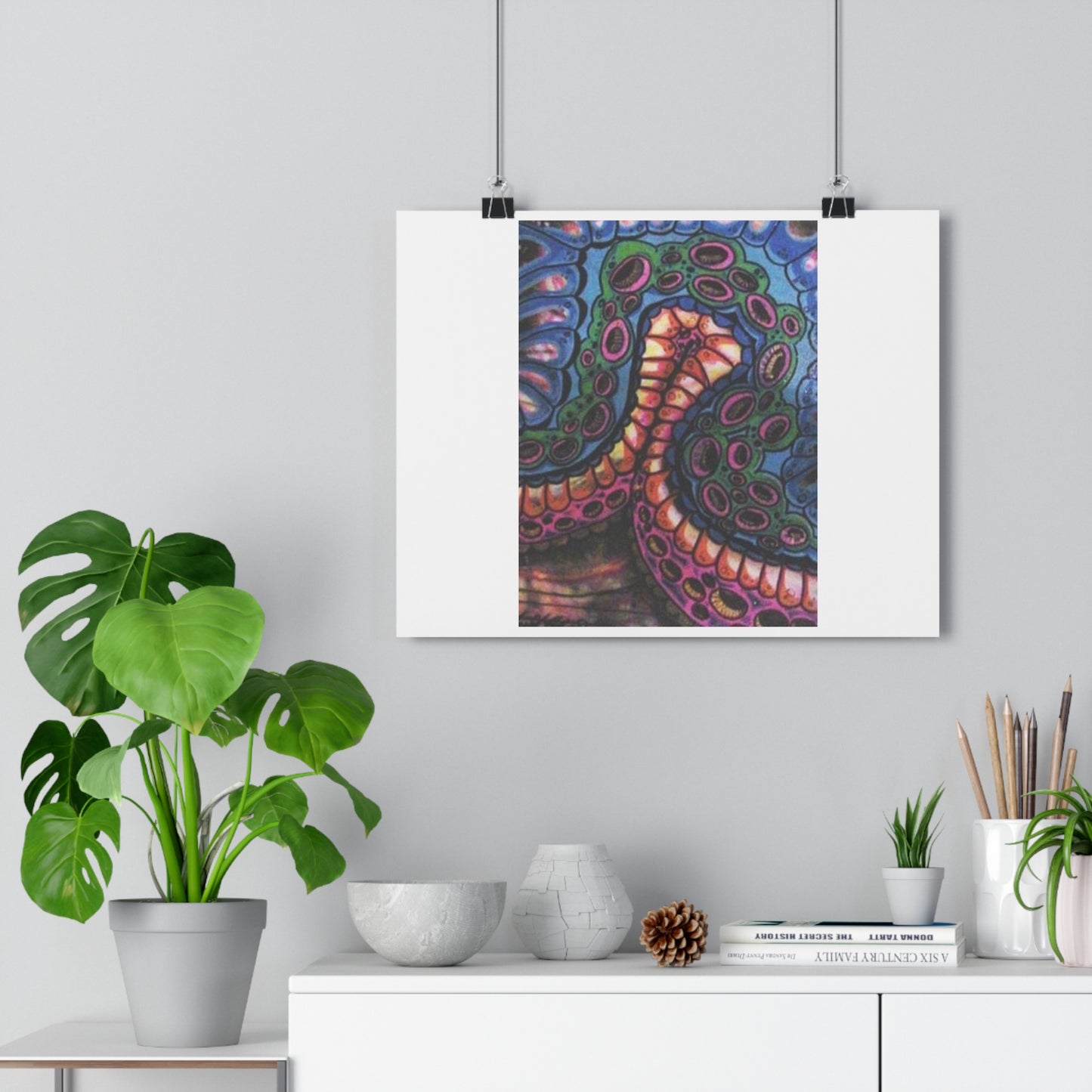 "Octopi”- Giclée Art Print by artist David Hilborn