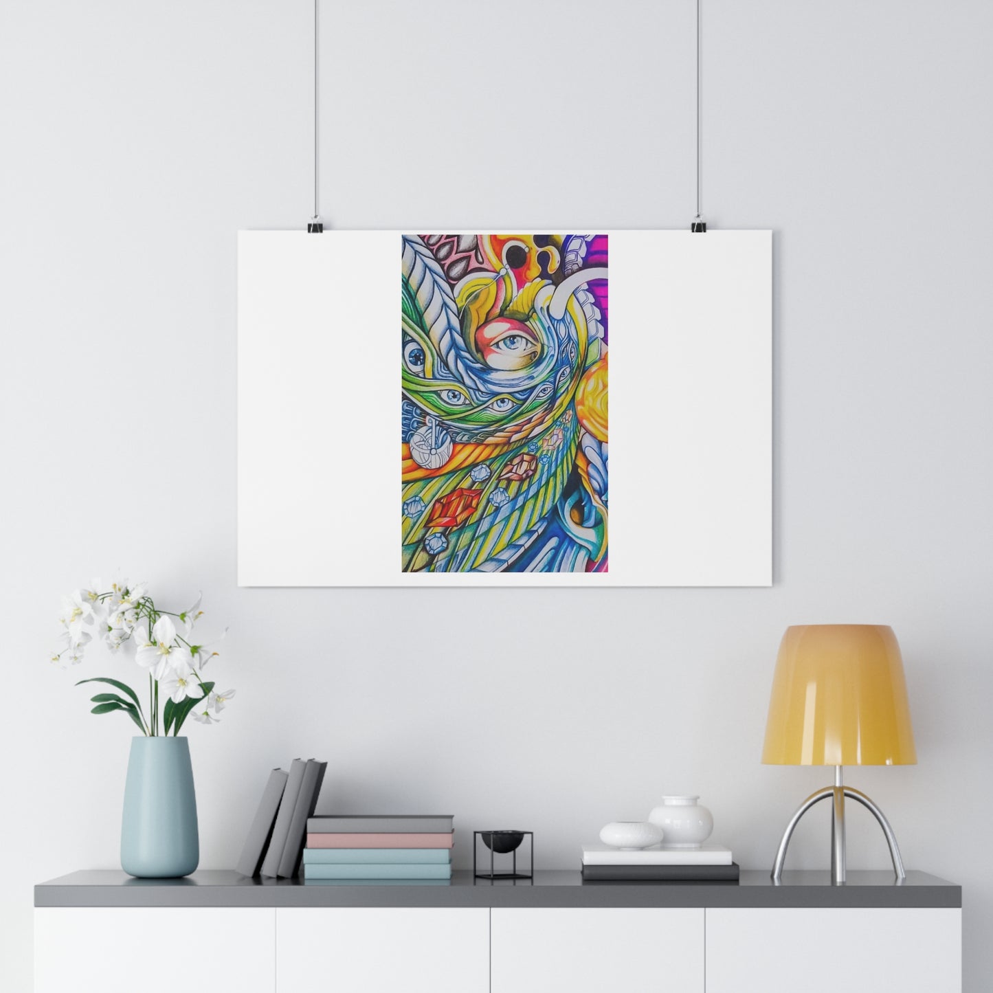 “Distraction”- Giclée Art Print by artist David Hilborn