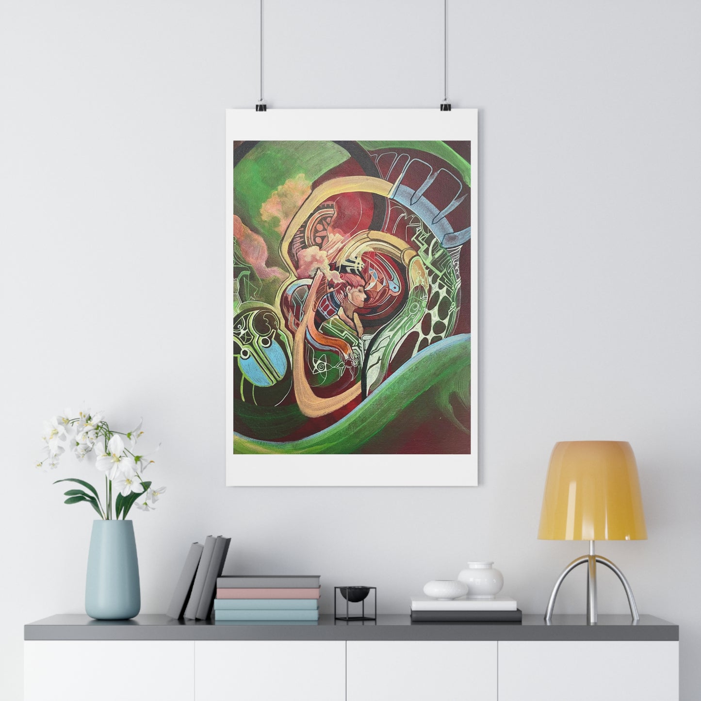 "Spiral”- Giclée Art Print by artist David Hilborn