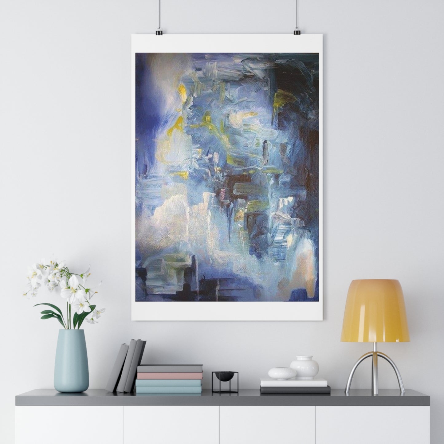 "Blue Lagoon”- Giclée Art Print by artist David Hilborn